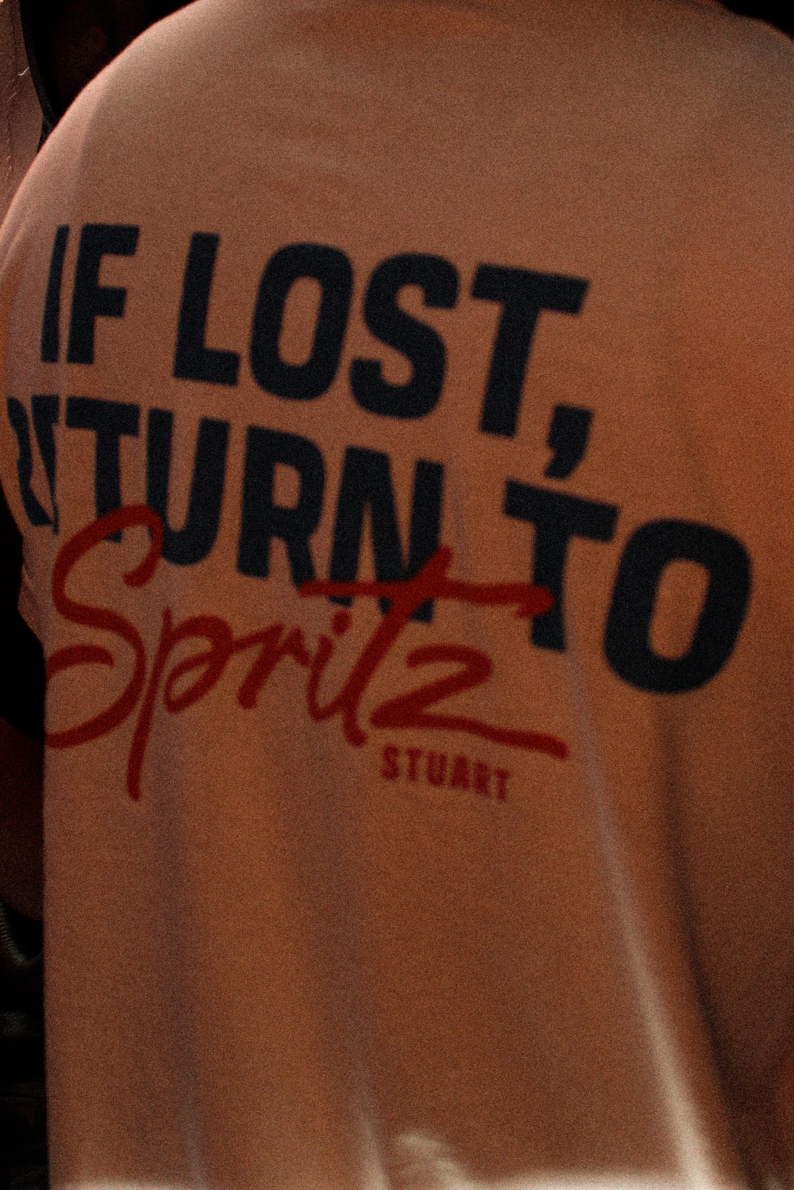 If Lost Return To Spritz T-Shirt