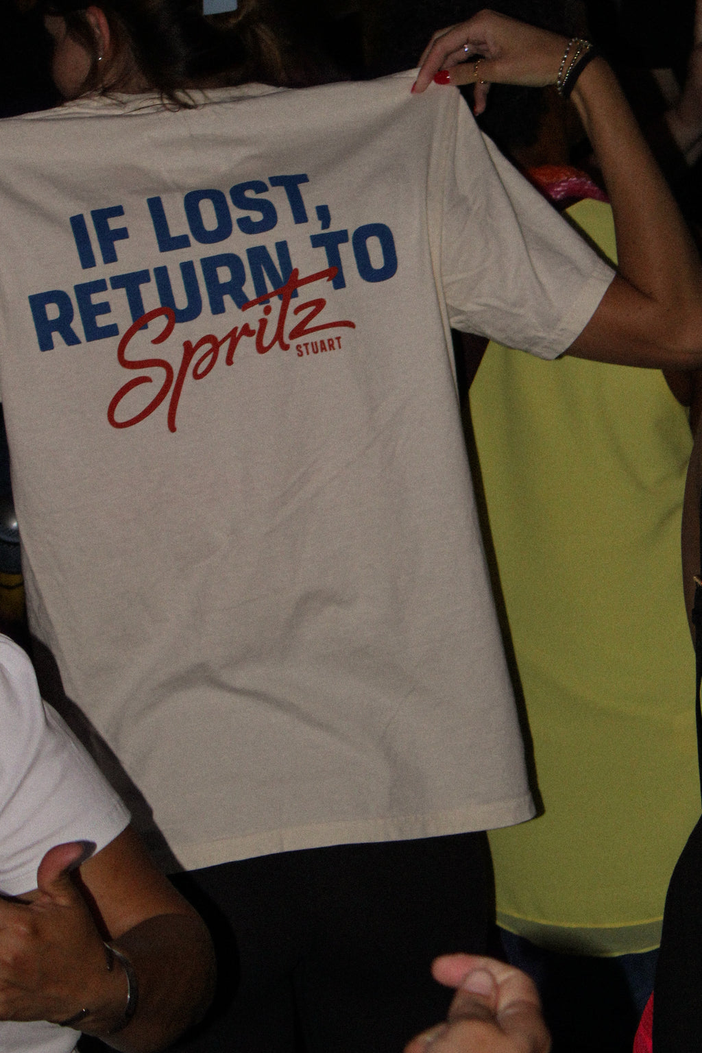 If Lost Return To Spritz T-Shirt